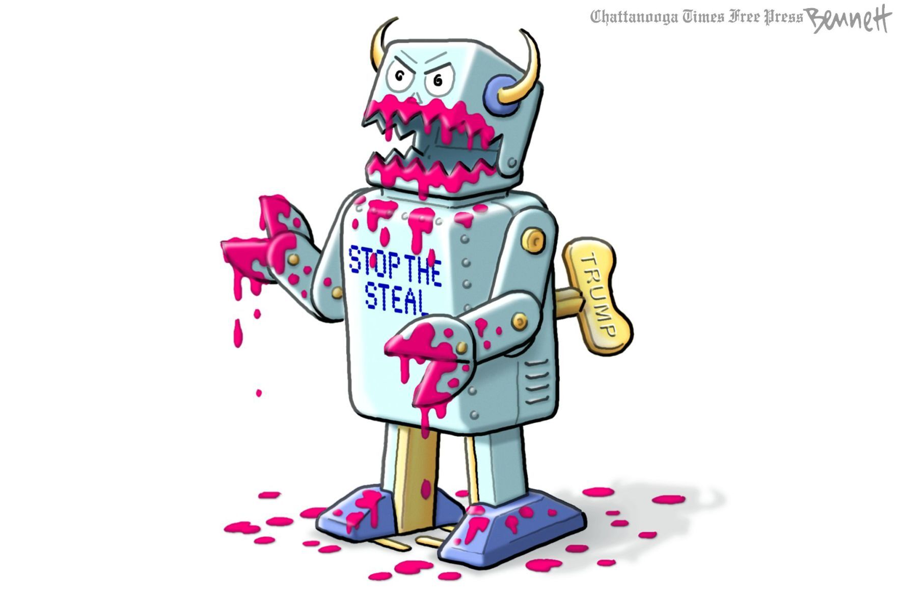 Clay Bennett cartoon